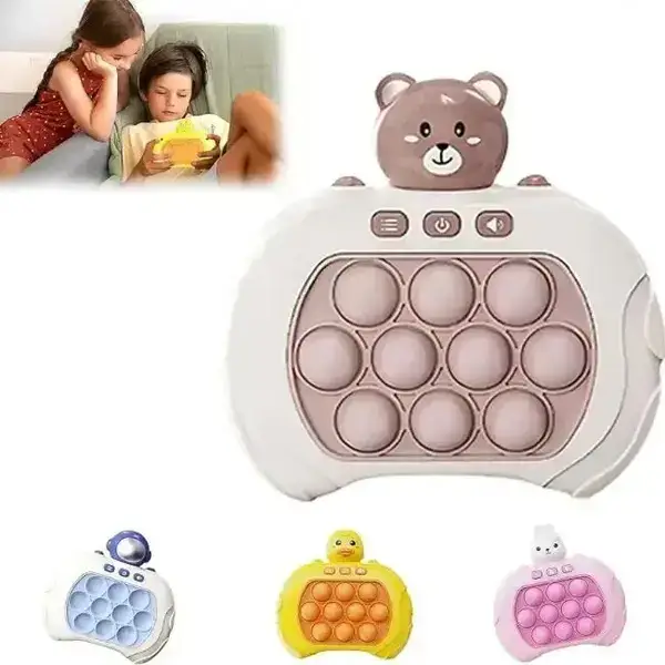 Girl's Plastic Push And Pop Toy