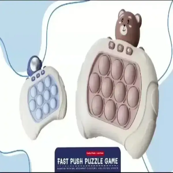 Girl's Plastic Push And Pop Toy