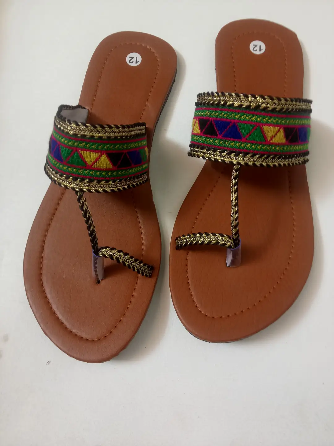 Women's Synthetic Leather Casual Kolhapuri Chappal