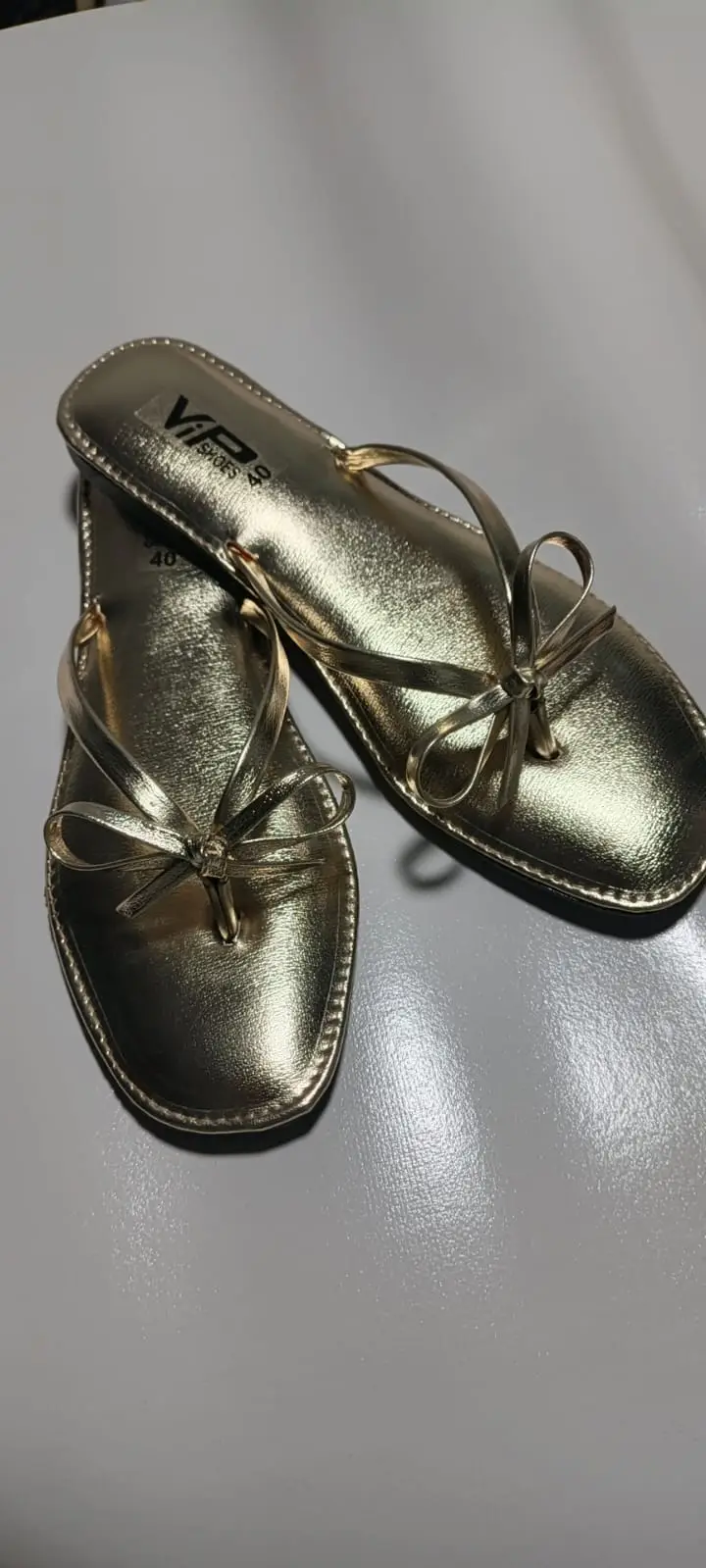 Women's Synthetic Leather Semi-Formal Slippers