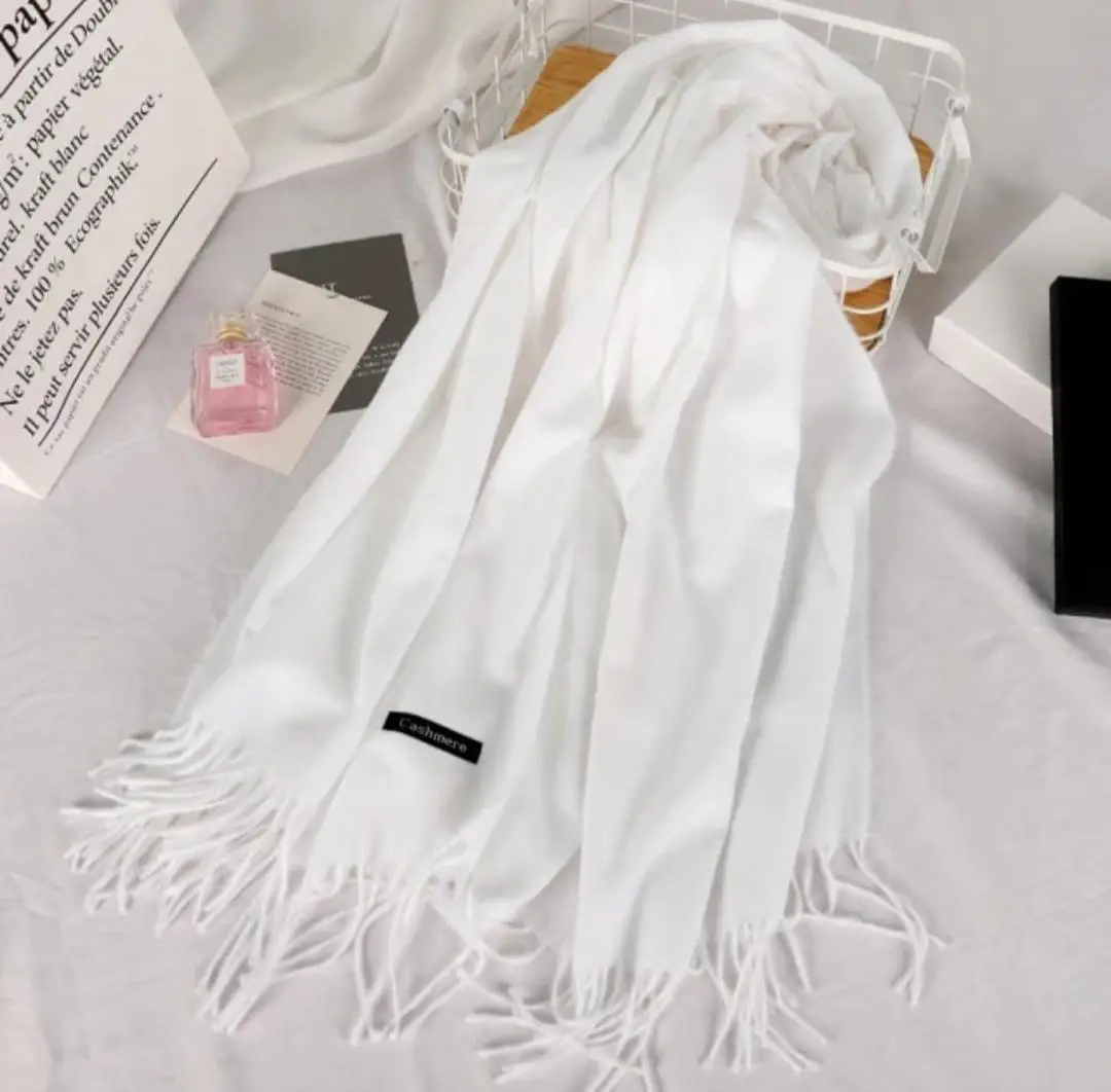 Women's Cashmere Plain Shawl