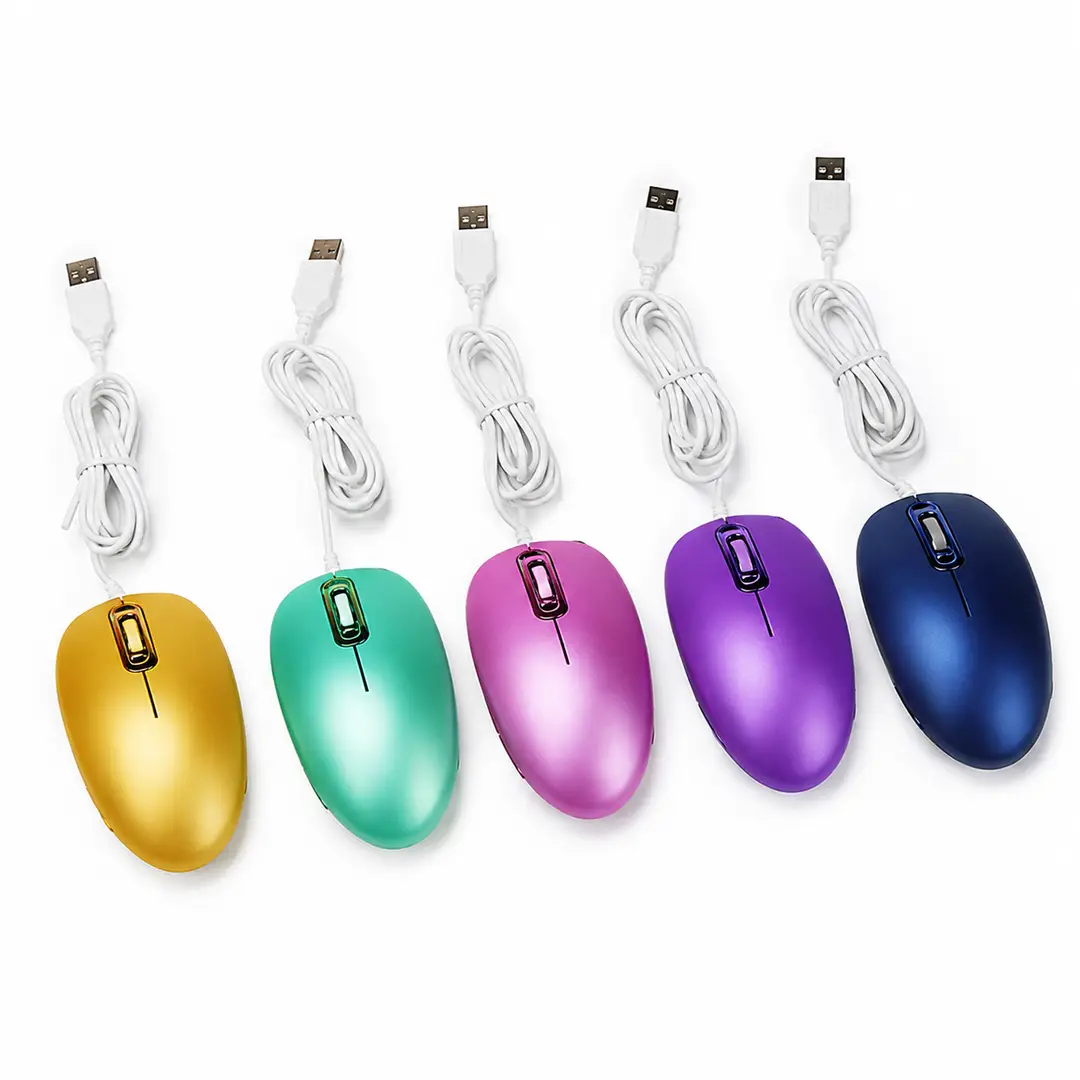 Wired Optical Mouse | USB Mouse | Ergonomic Design | Smooth Scroll | Plug & Play