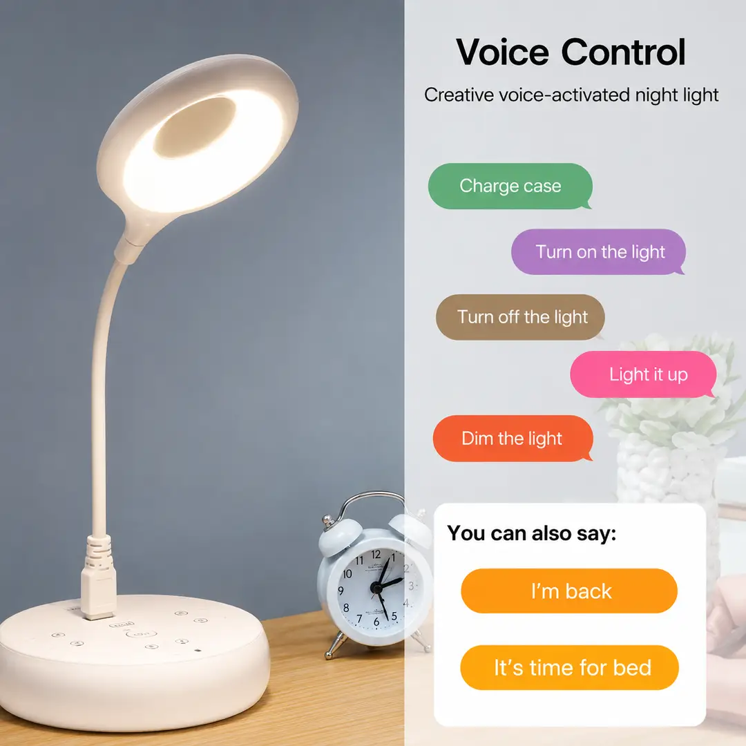 LK50 USB Smart Voice Control LED Light | USB Smart Voice Control LED Lam