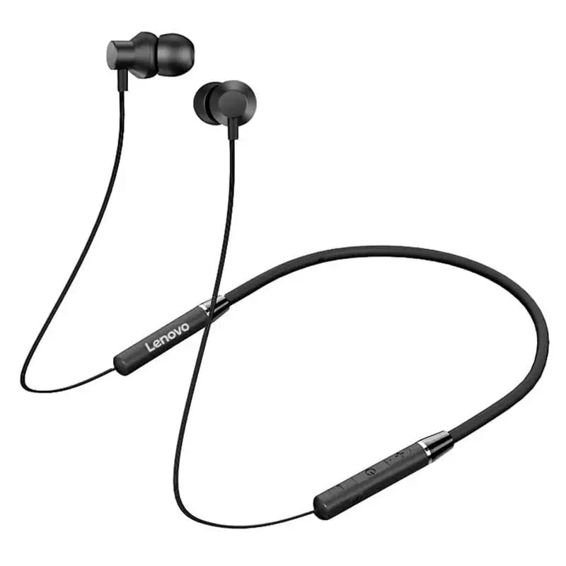 Black Long-Lasting Battery With Fast Charge 1 Wireless Neckband