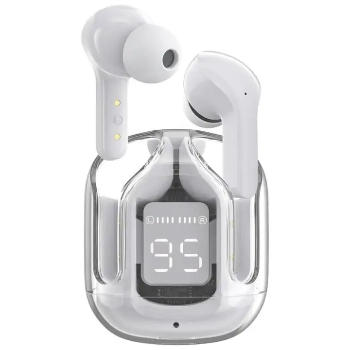 Air31 TWS Wireless Earbuds | Transparent Case | Touch Control | Bluetooth Earphones
