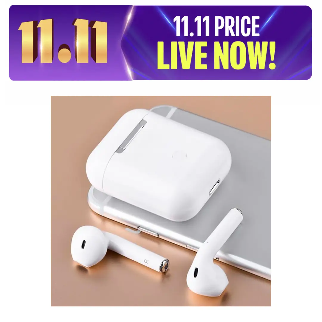 i12 TWS Wireless Earbuds | Bluetooth Earphones with Charging Case | Touch Control | HD Stereo Sound