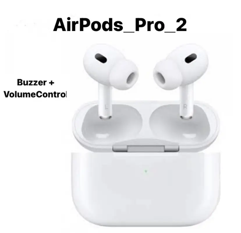 Pro 2 Buzzer Magnet Wireless Bluetooth Earbuds with Charging Case | Touch Control | Deep Bass Stereo Sound | Built-in Mic
