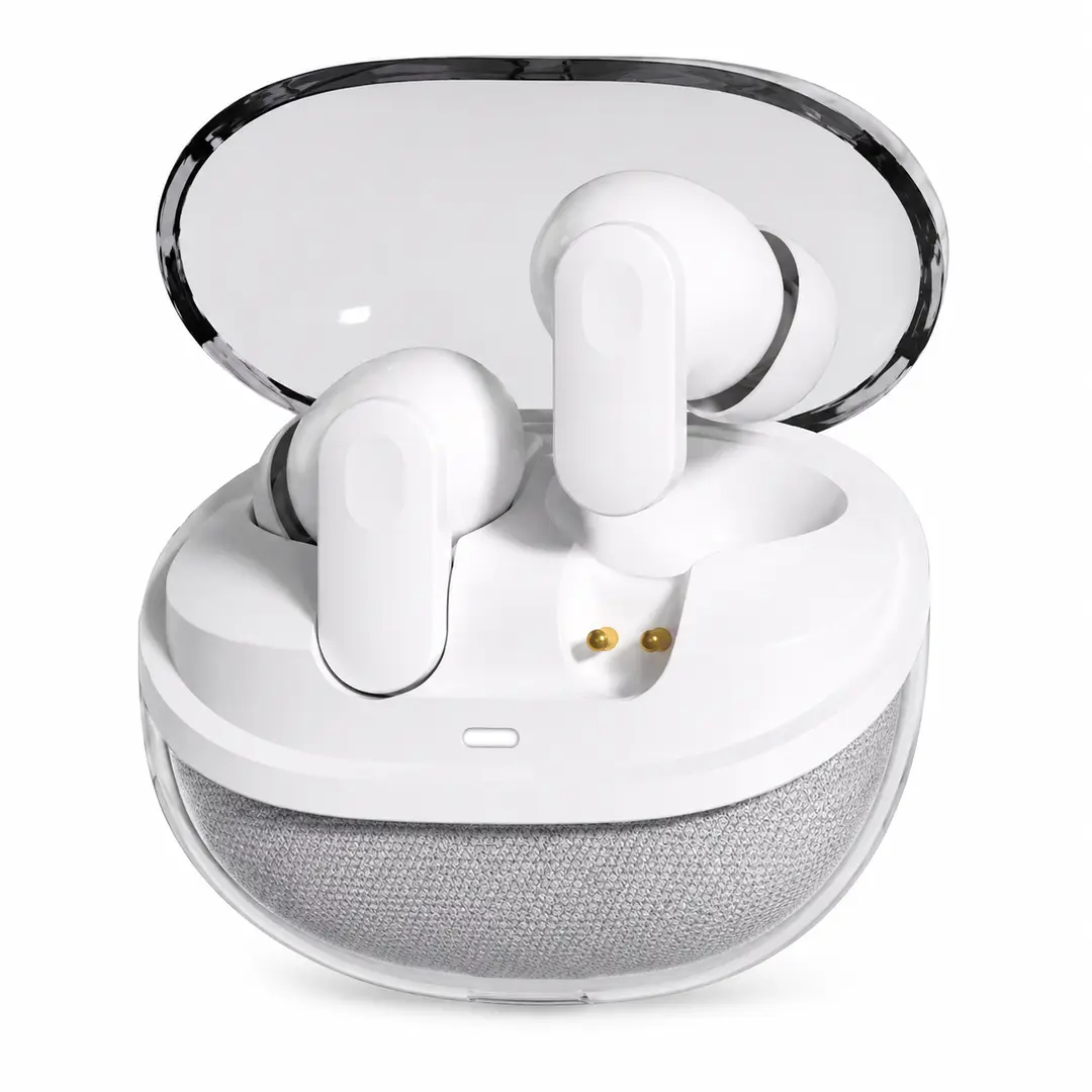 S50 TWS Wireless Bluetooth Earbuds V5.4 | Touch Control | Hi-Fi Stereo Sound | 30H Battery Backup | Charging Case