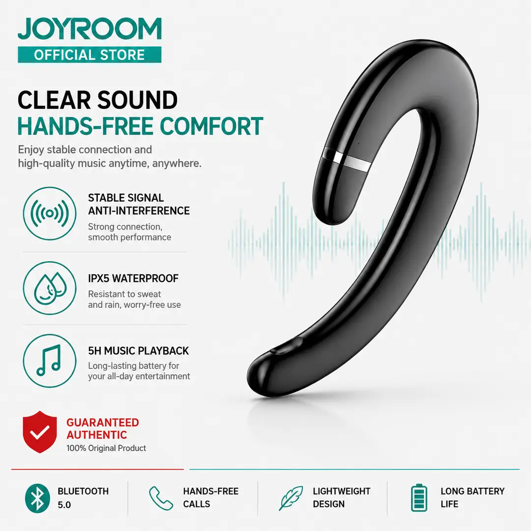 Joyroom JR-P5 Ear Hook Bluetooth Headset