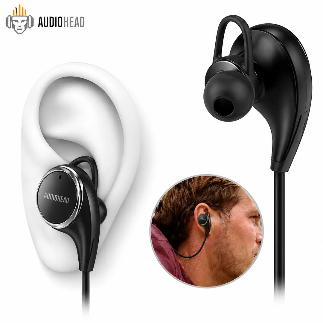 Orignal Wireless Headset Bluetooth Foldable On-Ear Headphone Wireless Earbuds Invisible Ultra Small Bluetooth Handfree for all cell phones