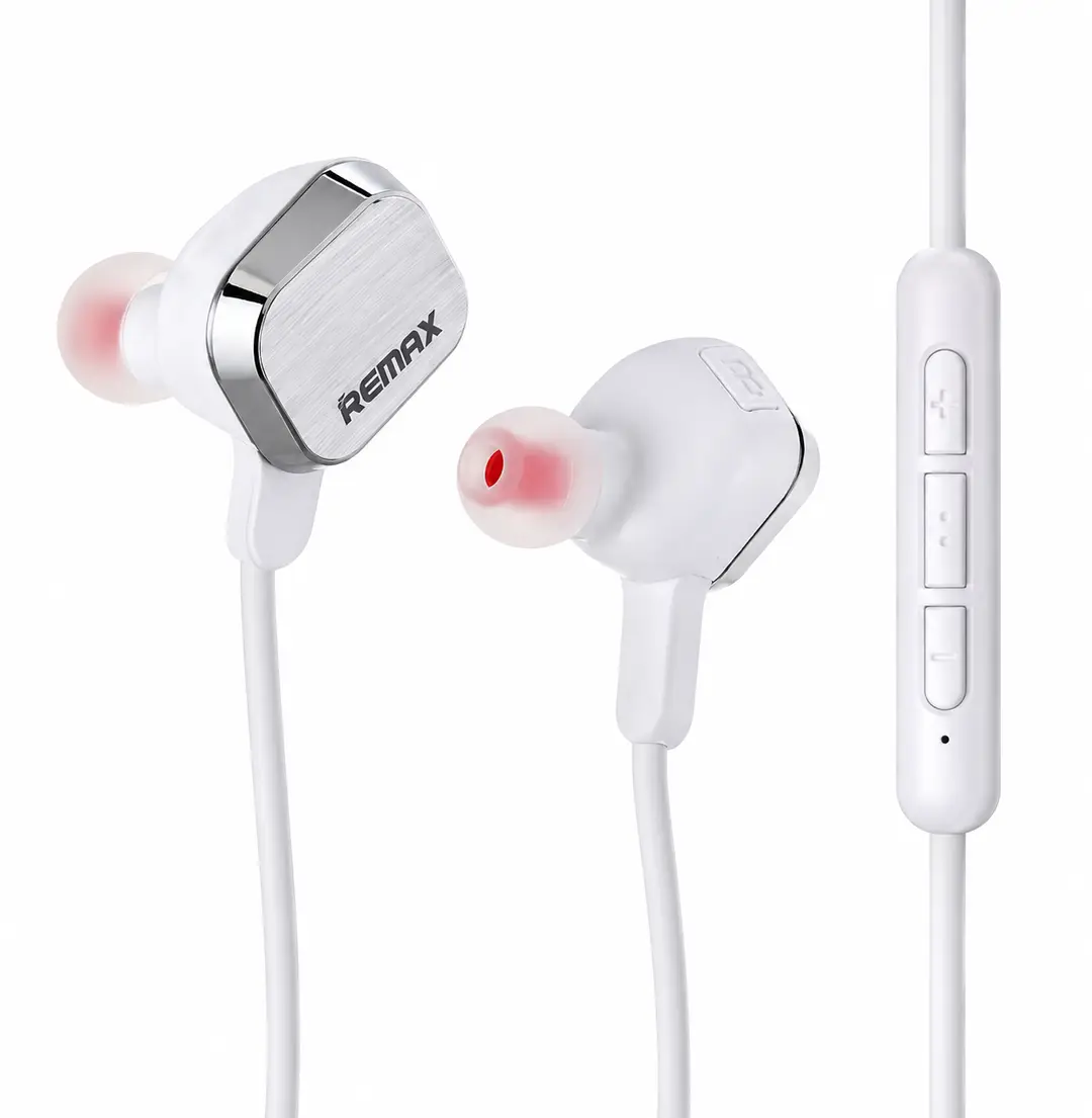 REMAX Wireless Neckband Earphones – Bluetooth Stereo Headset with Magnetic Earbuds