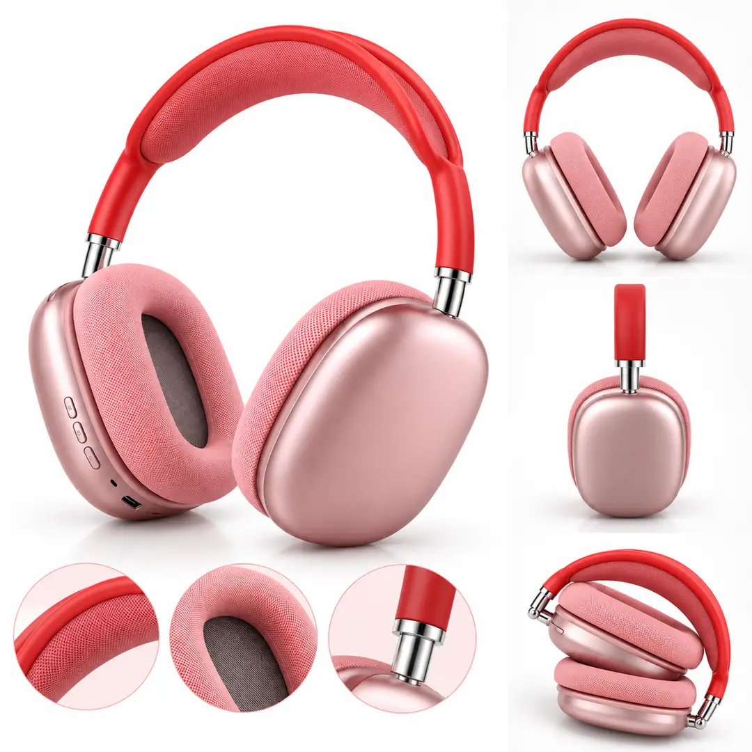 P9 Wireless Bluetooth Headphones – Stereo Sound, Deep Bass & Foldable Design