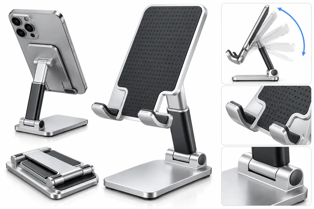 Adjustable Foldable Mobile Phone Stand Holder