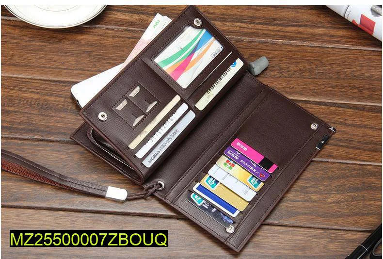 Women Black Leather Wallet 20x11x3cm Pu Leather