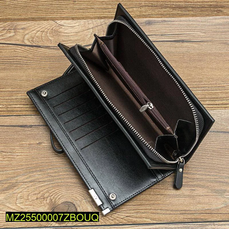 Women Black Leather Wallet 20x11x3cm Pu Leather