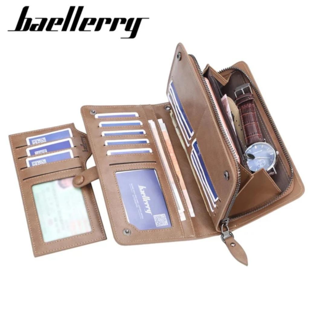 Stylish Textured Leather Wallet for Daily Use