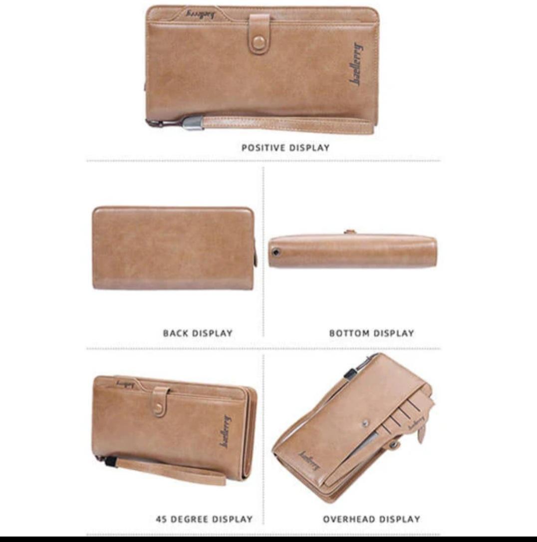 Stylish Textured Leather Wallet for Daily Use