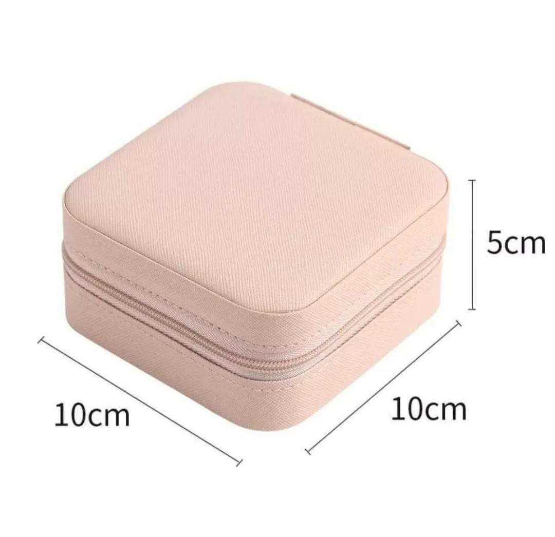 Stylish Multi-Color Jewelry Box for Home & Travel