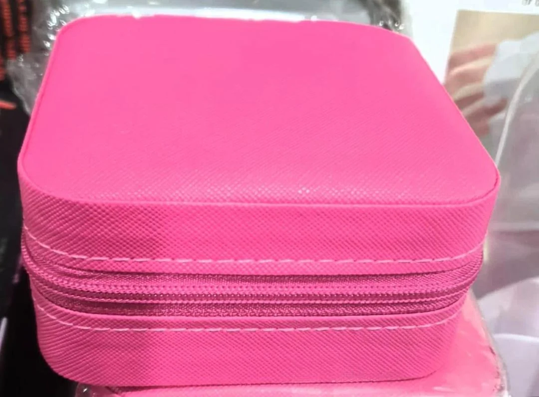 Stylish Multi-Color Jewelry Box for Home & Travel