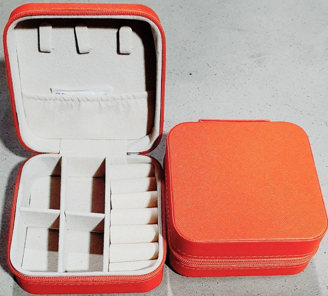 Stylish Multi-Color Jewelry Box for Home & Travel