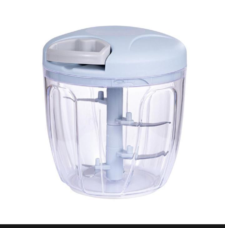 Hand Pulled Meat & Veg Chopper, Plastic, Multicolor