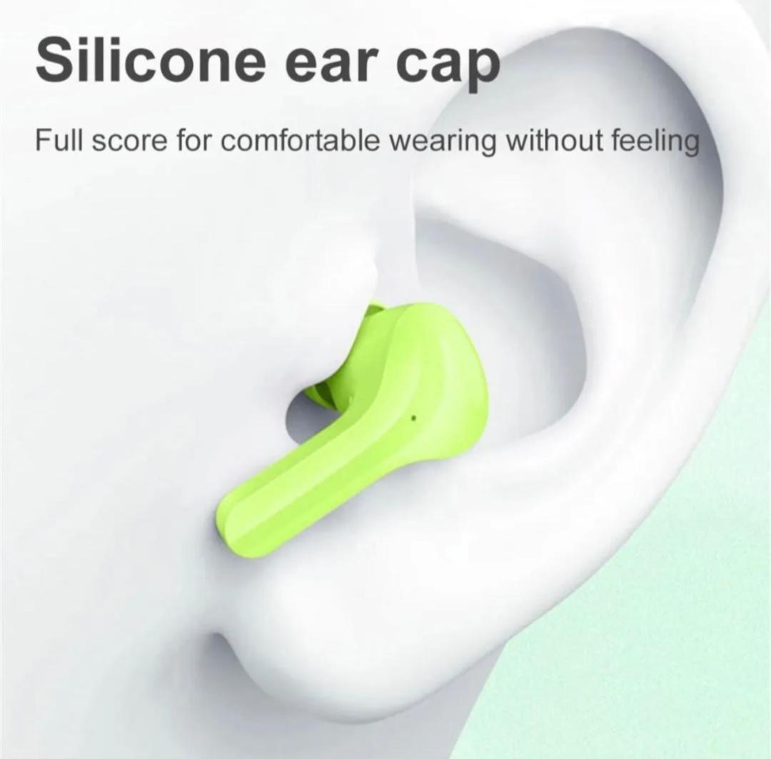 Waterproof Bluetooth Earbuds with LED Battery Display