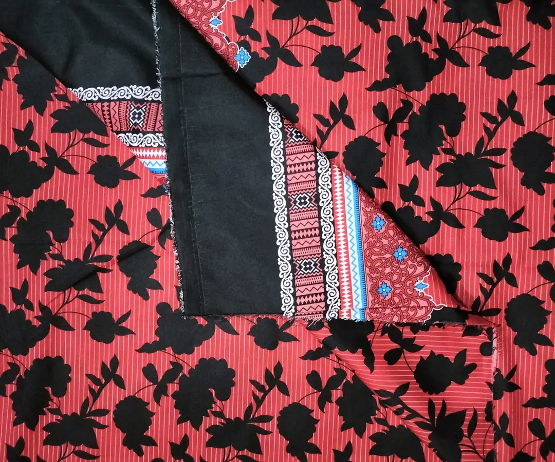 Polo Cotton 3 Pcs Women's Unstitched Printed Suit