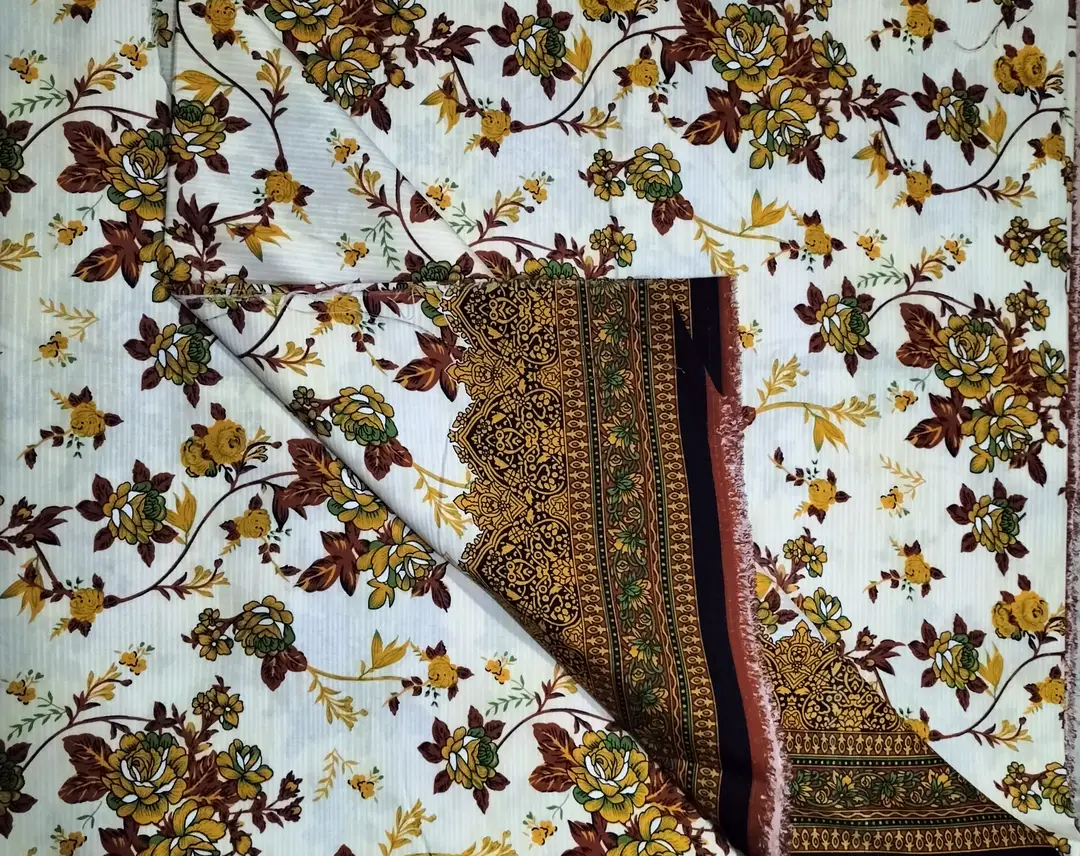 Polo Cotton 3 Pcs Women's Unstitched Printed Suit