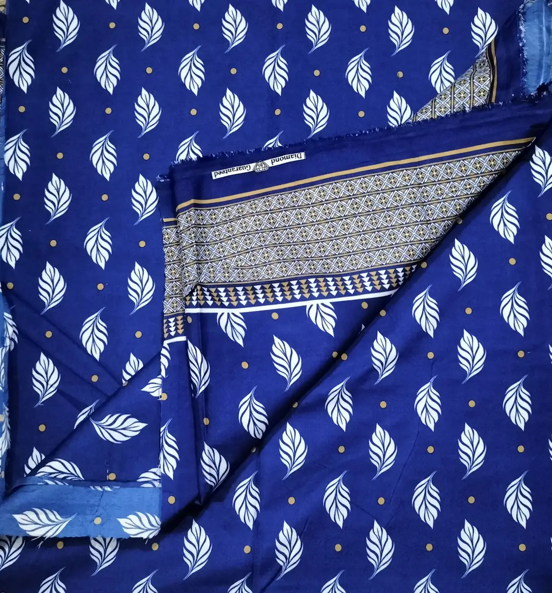 Polo Cotton 3 Pcs Women's Unstitched Printed Suit