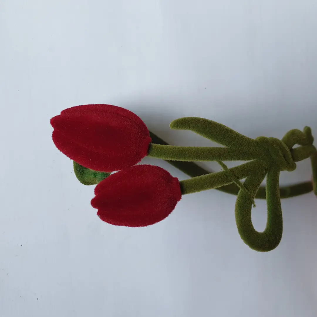 Flower Design Resin Plating Resin Hair Claw