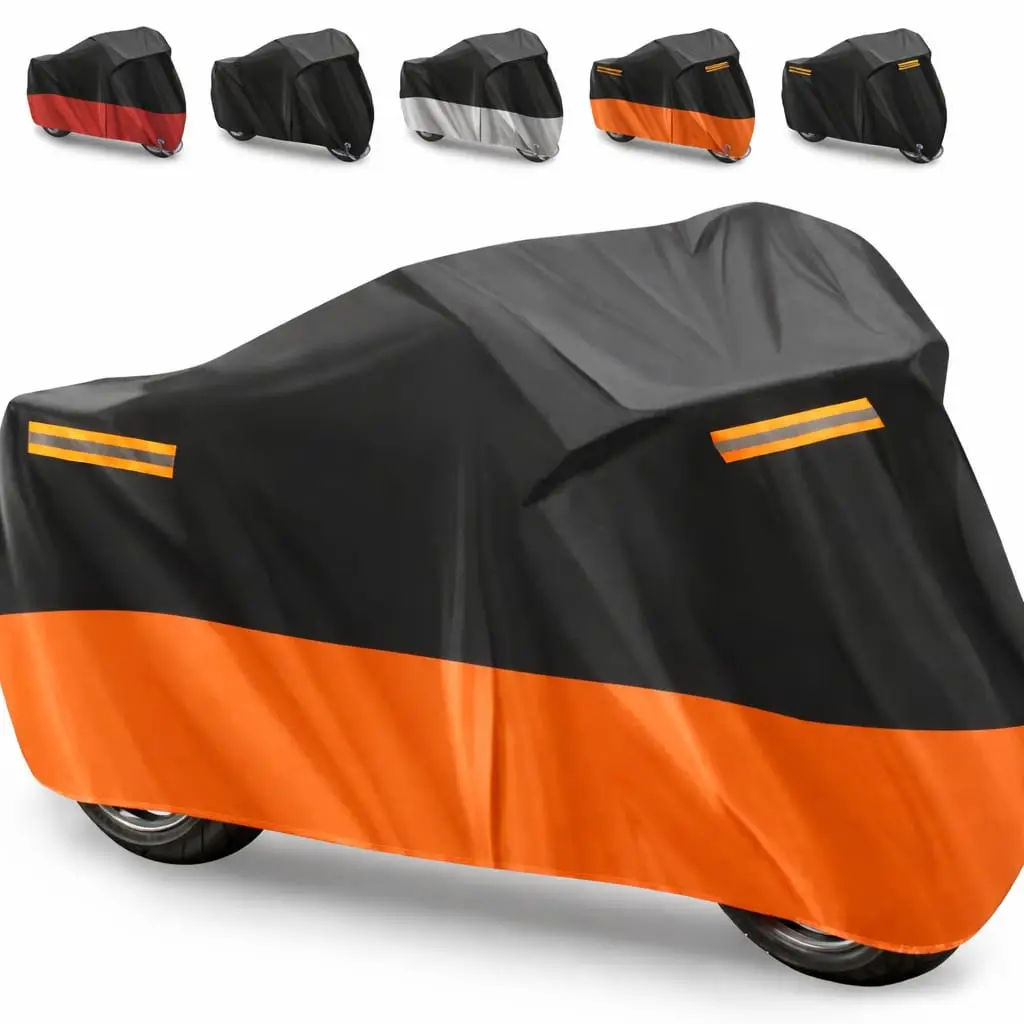 Waterproof Bike Cover for 70cc & 125cc – All-Weather Dust & Rain Protection, Random Color
