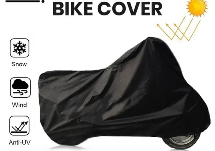 Waterproof Bike Cover for 70cc & 125cc – All-Weather Dust & Rain Protection, Random Color