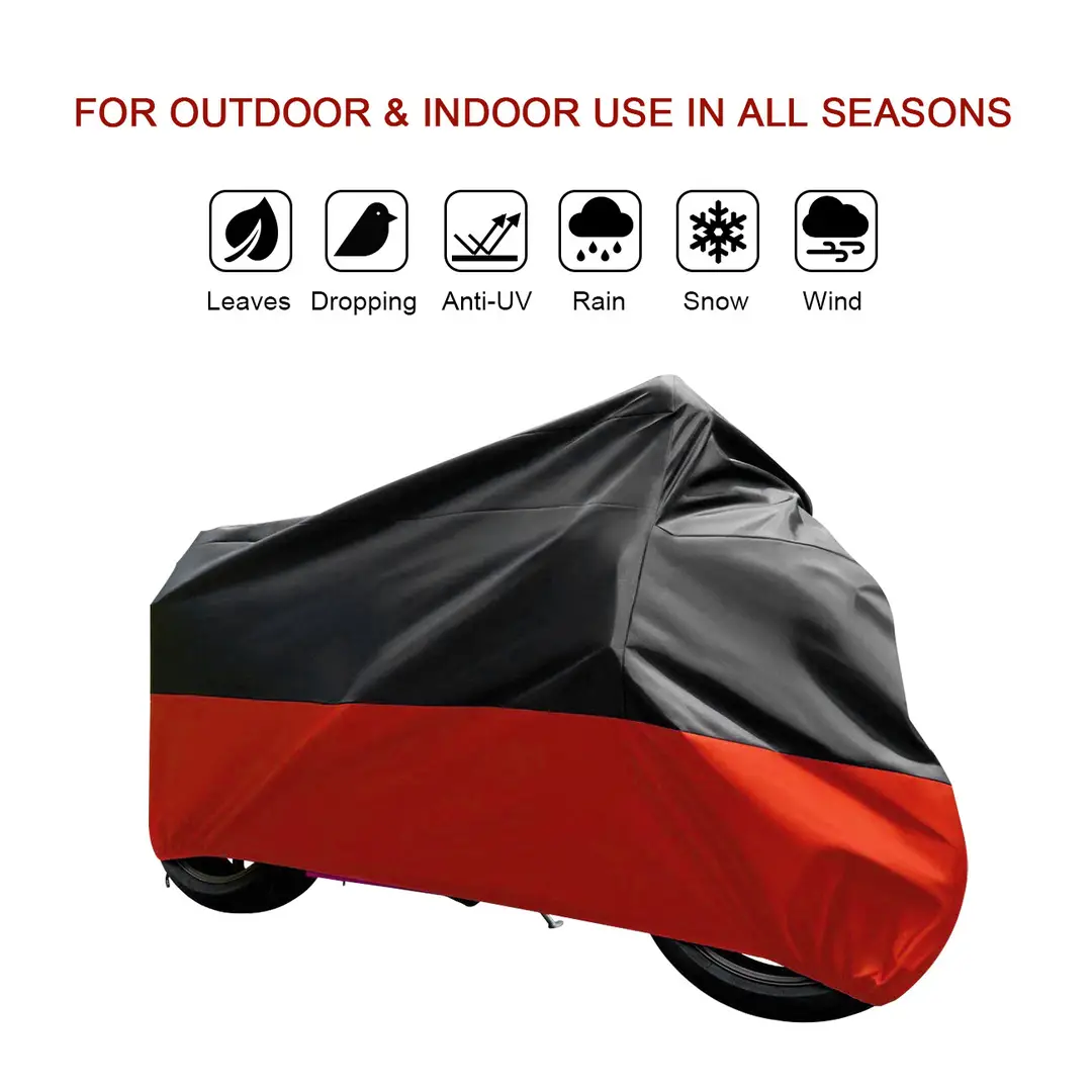 Waterproof Bike Cover for 70cc & 125cc – All-Weather Dust & Rain Protection, Random Color