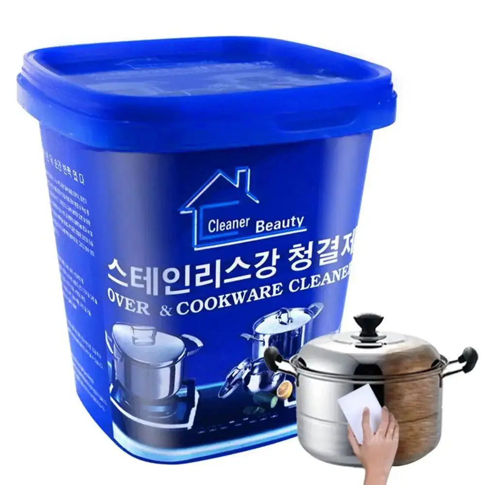 Premium Cookware Cleaning Paste 200g – Rust Remover, Burnt Stain Cleaner & Metal Polish