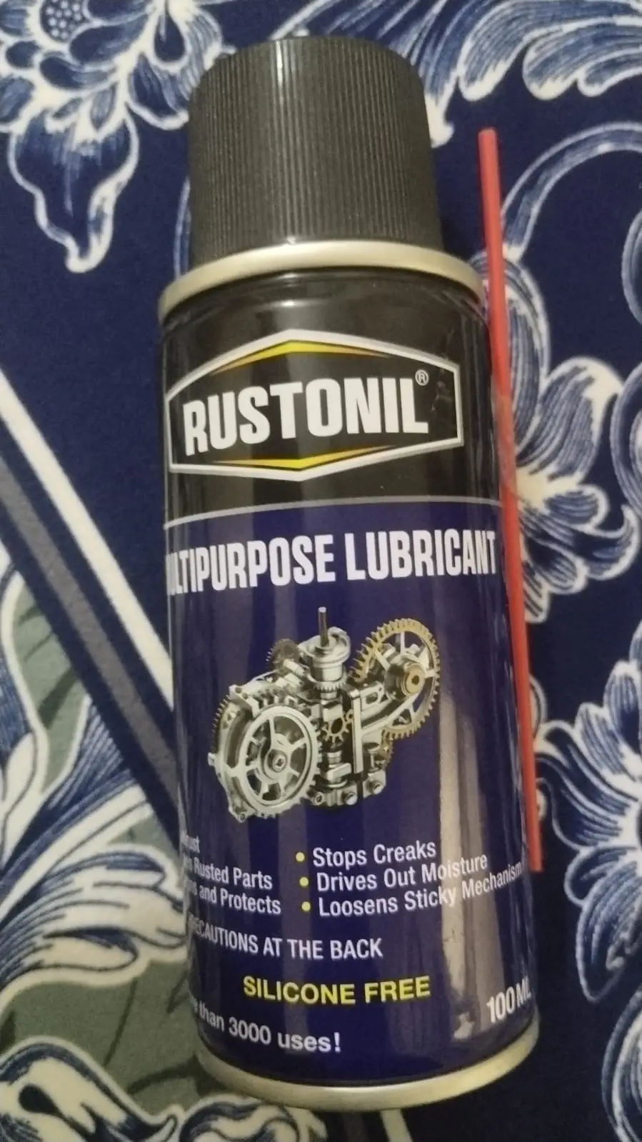 Anti Rust Remover Spray 100ml – Multipurpose Lubricant Rust Protection, Rust Remover & Metal Cleaner