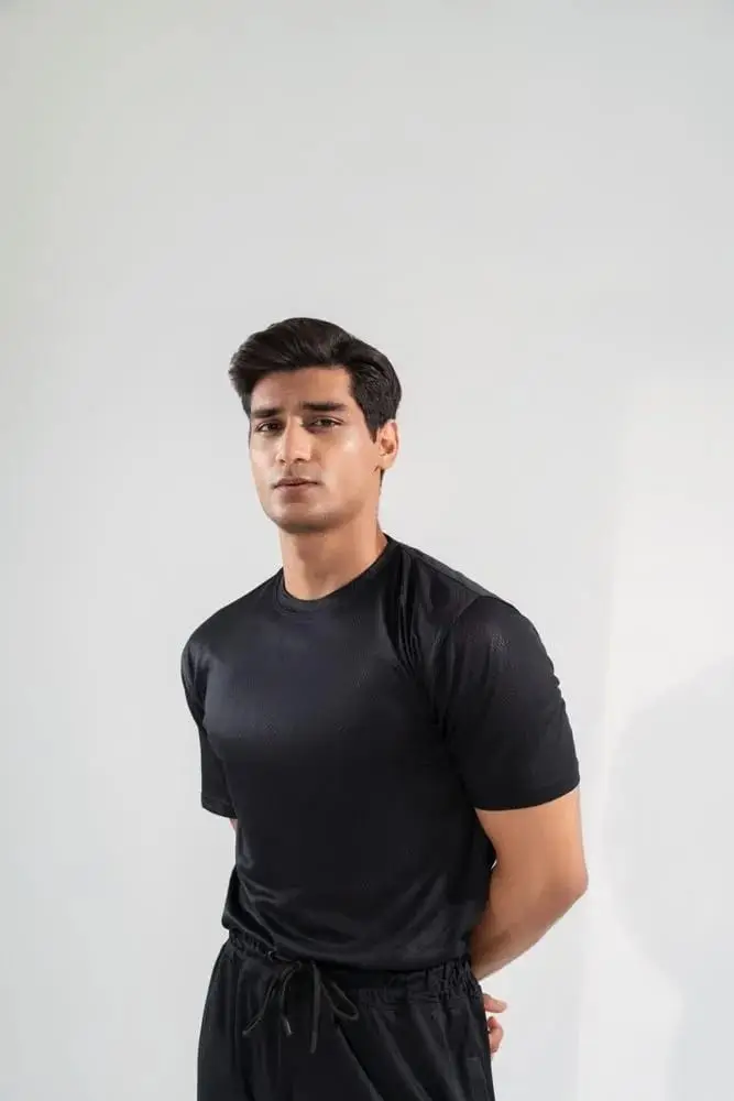 2 Pcs Men's Dri Fit Plain Track Suit