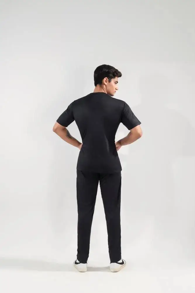 2 Pcs Men's Dri Fit Plain Track Suit