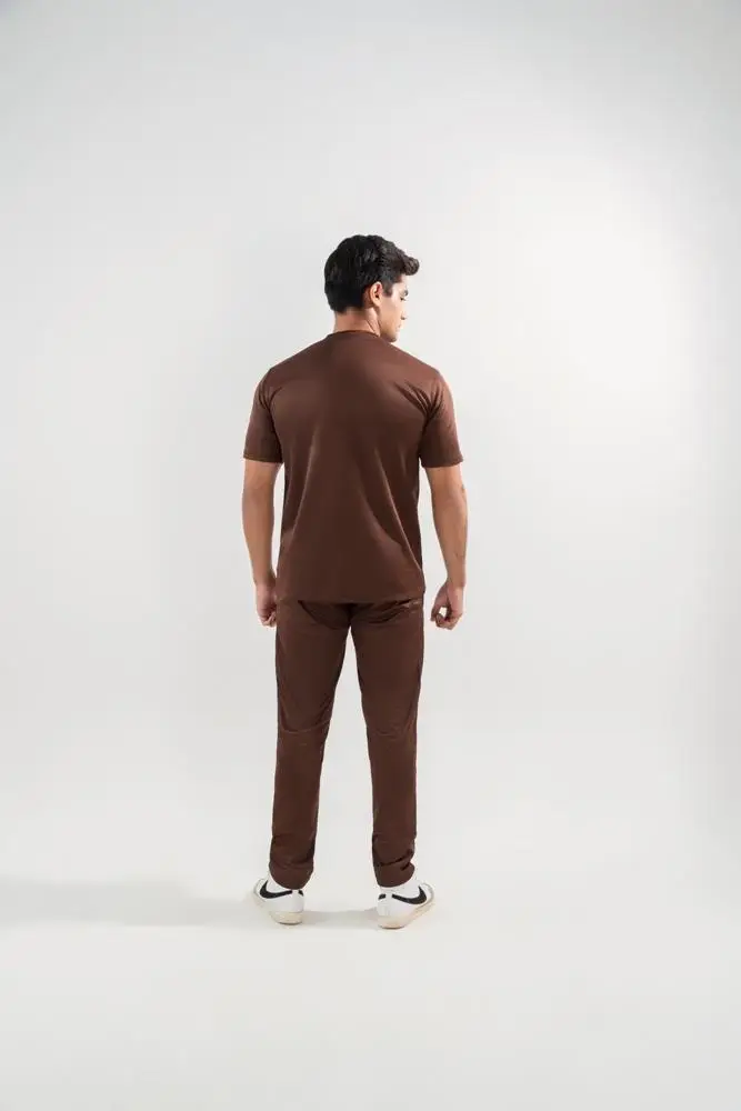 2 Pcs Men's Dri Fit Plain Track Suit