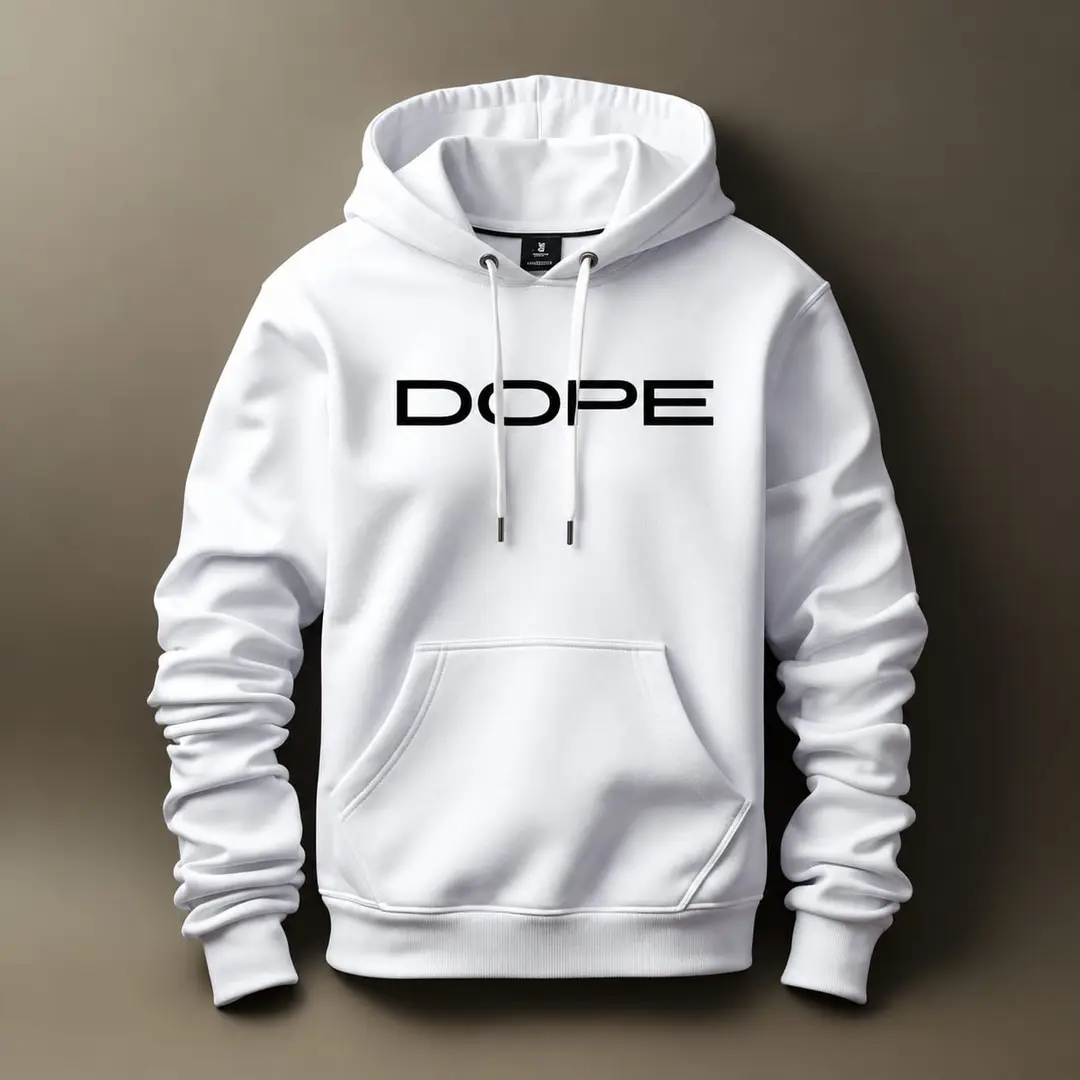 1 Pc Men's Fleece Printed Hoodie