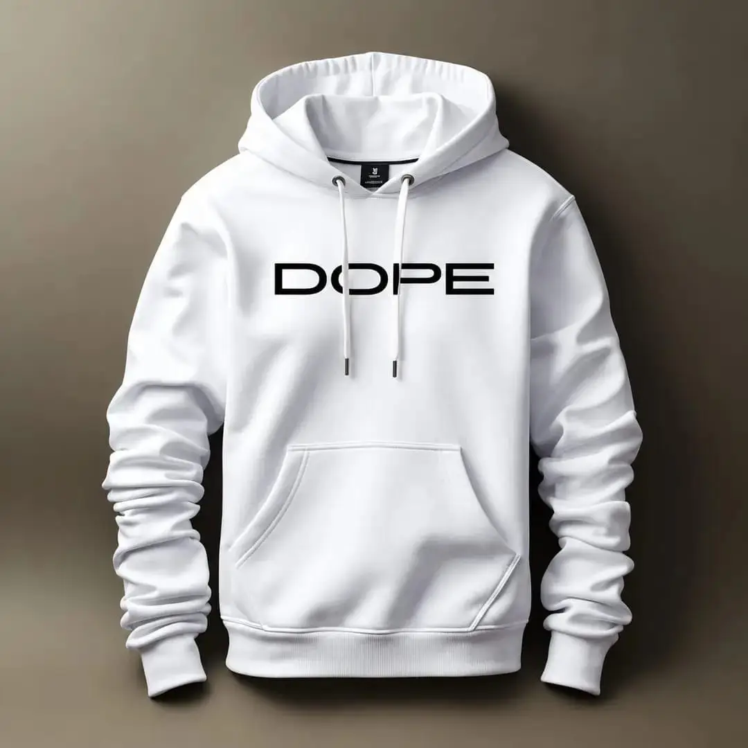 1 Pc Men's Fleece Printed Hoodie