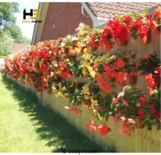 Heavy-Duty Wall-Mounted Flower Pot Stand