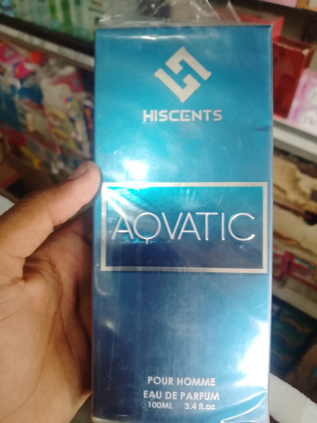 AQVATIC original hiscents men's perfume, 100ml