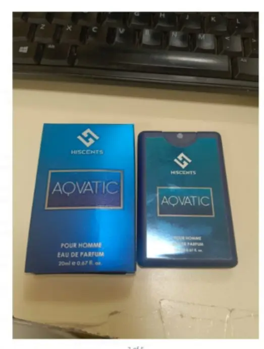 AQVATIC original hiscents men's perfume, 100ml