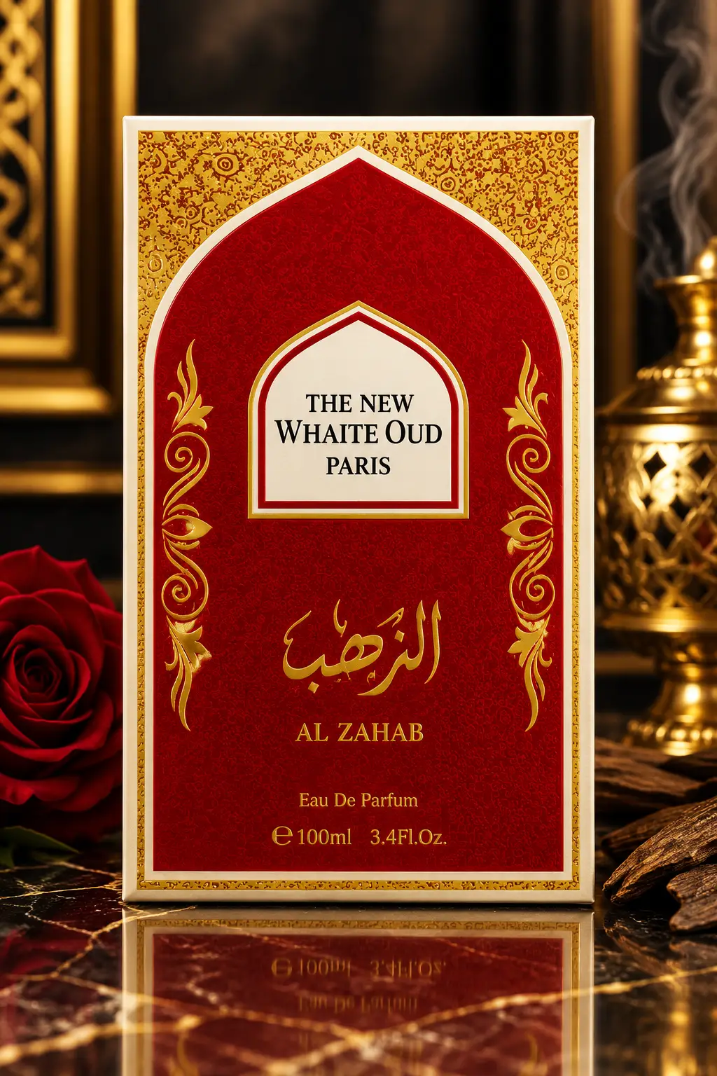 The New White Oud Paris Original Long Lasting Perfume