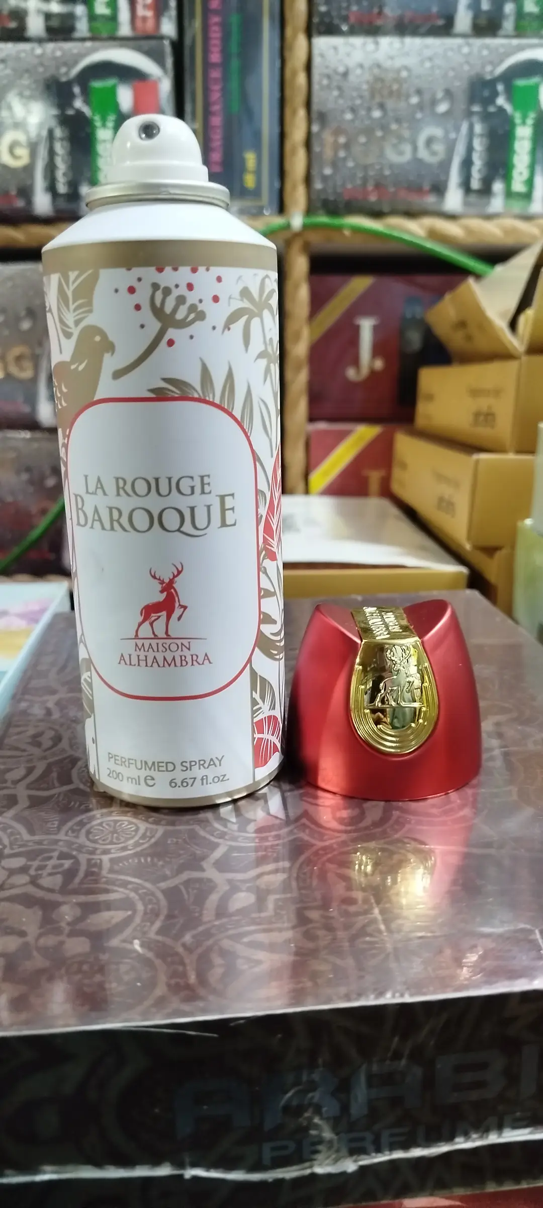 Maison Alhambra La Rouge Baroque Perfumed Body Spray – 200 ml