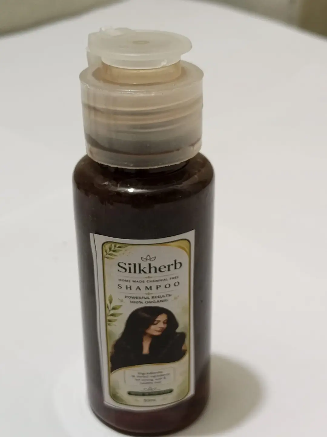 Silkherb Herbal Hair Shampoo | Helps Reduce Hair Fall & Dandruff | 1 Bottle Pack 50ml