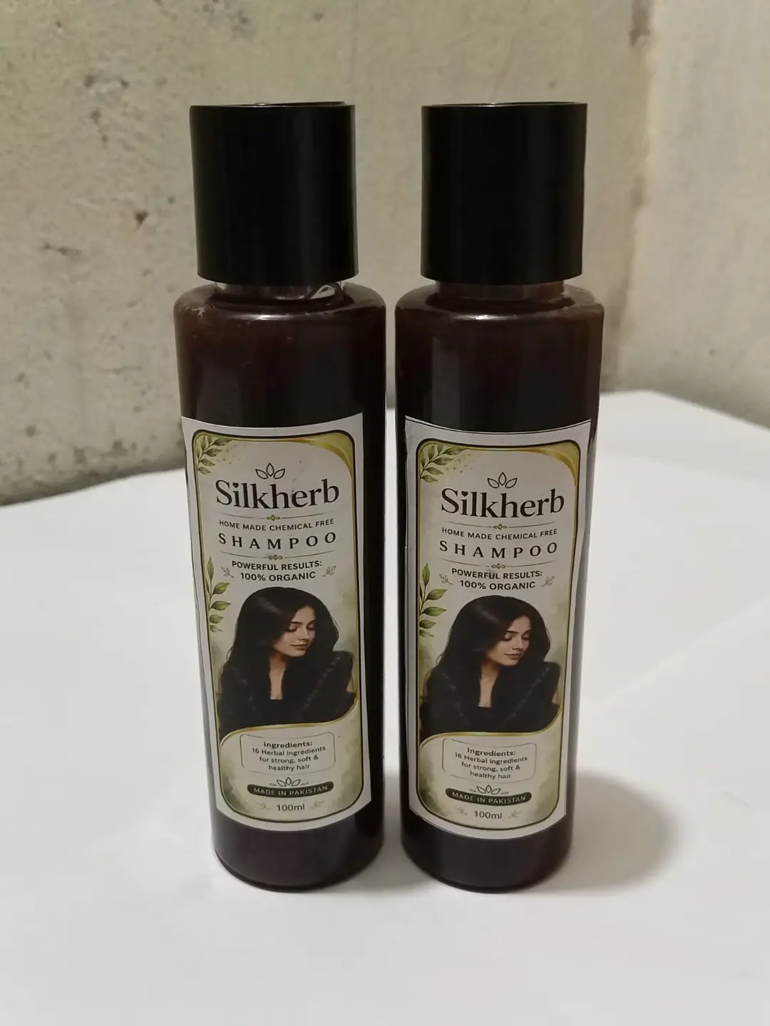 SilkHerb Herbal Hair Shampoo | Buy 1 Get 1 FREE | 2×100ml (200ml) | Hair Fall & Anti-Dandruff | Chemical-Free