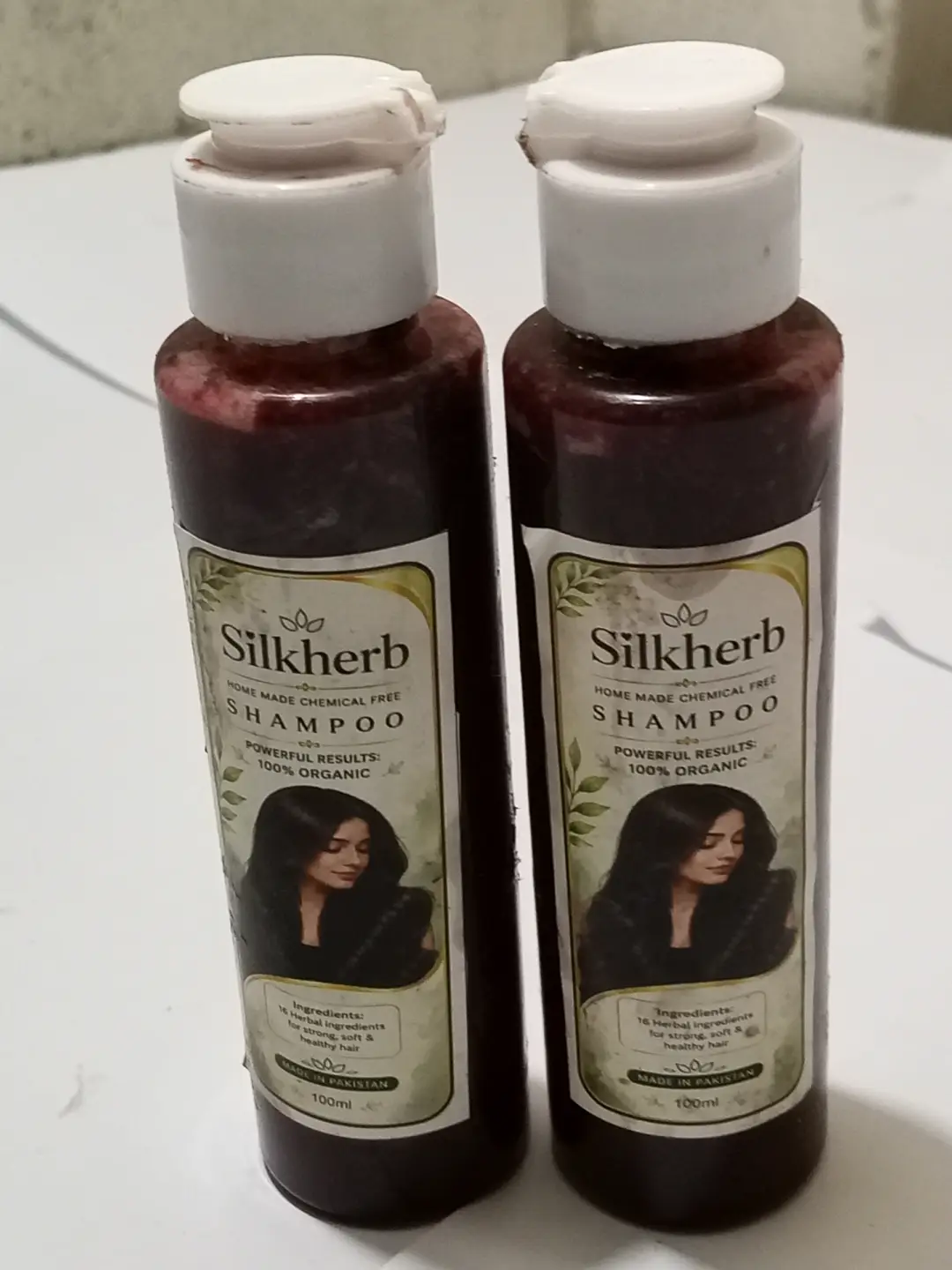 SilkHerb Herbal Shampoo 200ml | Hibiscus, Rosemary & Aloe Vera | Hair Fall & Dandruff Care | Buy 1 Get 1 Free