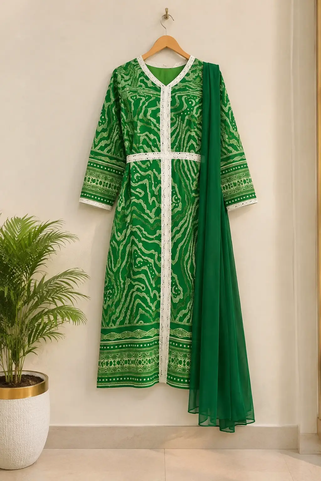 3 Pcs Women's Stitched Lawn Digital Print Suit