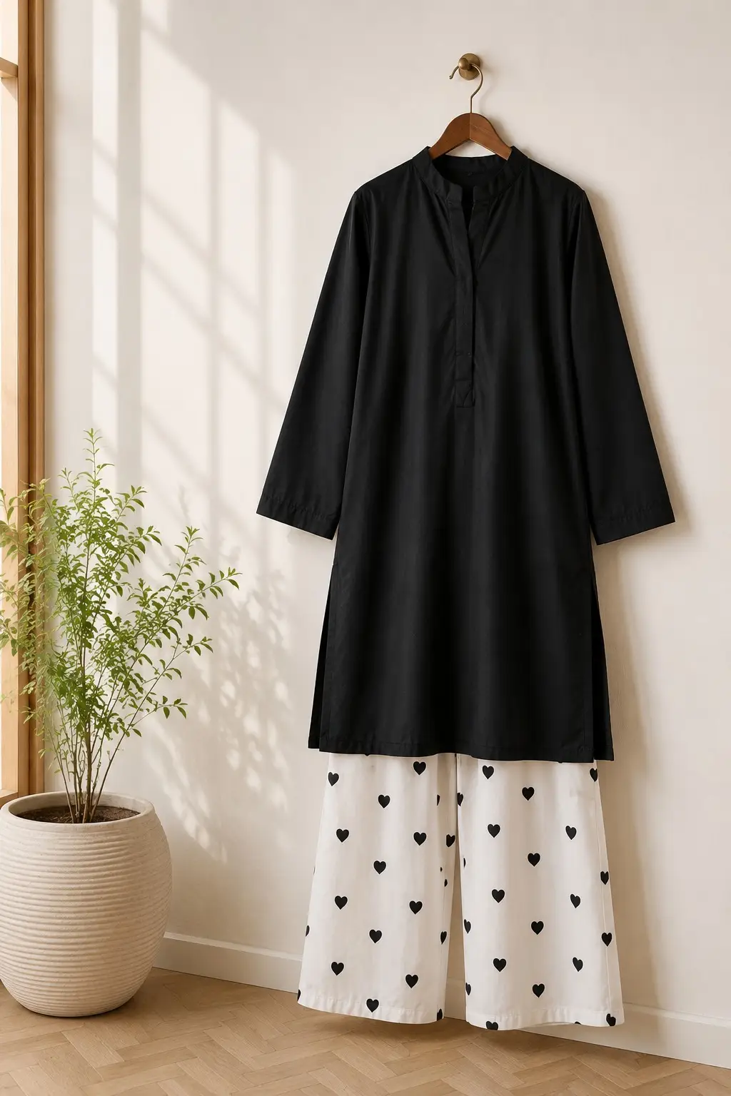 2 Pcs Women's Stitched Cotton Lawn Block Printed Shirt And Trouser